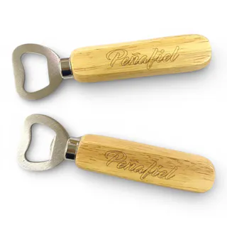 ABRIDOR DE MADERA Y ACERO INOX.