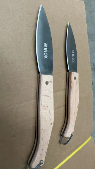NAVAJA MADERA "EL OLIVO" L PERSONALIZADA