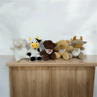 TORITO PELUCHE TACTO SUAVE 24CMS PERSONALIZADO
