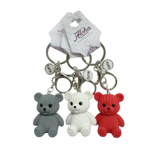 LLAVERO OSITO CON MOSQUETÓN PERSONALIZADO