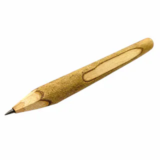 LÁPIZ TRONCO MADERA RUSTICO