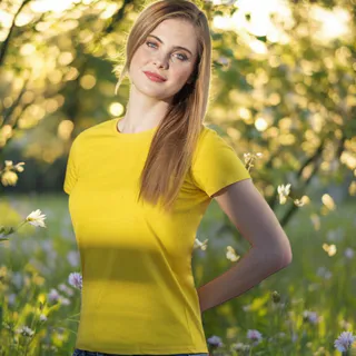 CAMISETA ALGODÓN 150GRS COLOR MUJER