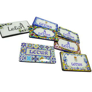 IMÁN MADERA AZULEJO