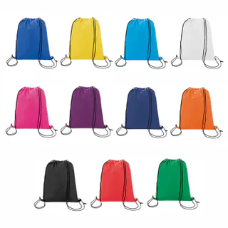 BOLSA MOCHILA POLIÉSTER COLORES SURTIDOS