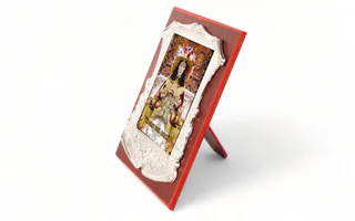 RETABLO DE MADERA RECTANGULAR