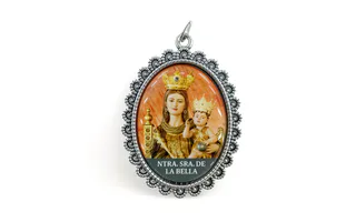MEDALLA GRANDE PLATA VIEJA