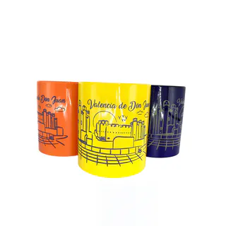TAZA DE CERÁMICA COLORES SURTIDOS