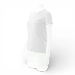 CAMISETA ALGODÓN 150GRS BLANCO MUJER