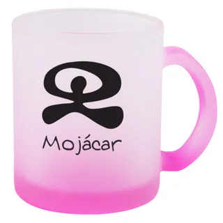 TAZA CRISTAL ESMERILADA 350 ML