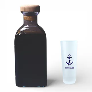 VASO CHUPITO ESMERILADO LARGO
