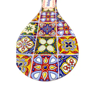 APOYA CUCHARÓN DE CERÁMICA RELIEVE