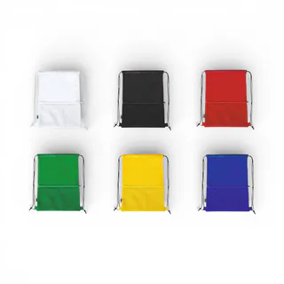 BOLSA MOCHILA POLIESTER CON BOLSILLO REJILLA