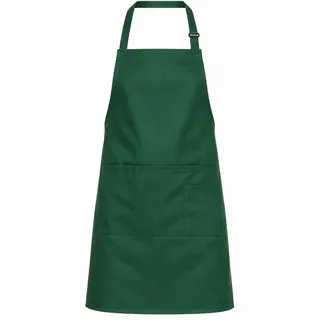 DELANTAL ALGODÓN / POLIÉSTER CON BOLSILLO