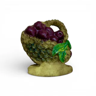 IMÁN RESINA 3D CESTA CEREZA