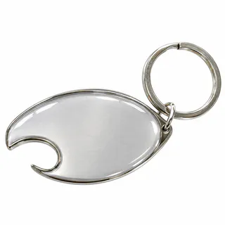 LLAVERO METAL ABRIDOR OVALADO