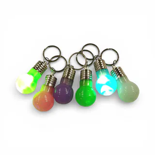 LLAVERO BOMBILLA CON LED