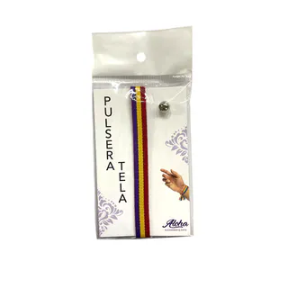 西班牙共和国布条手链（10毫米，气泡包装）