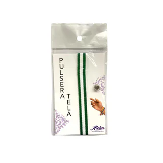 PULSERA DE TELA ANDALUCÍA 10MM EN BLÍSTER