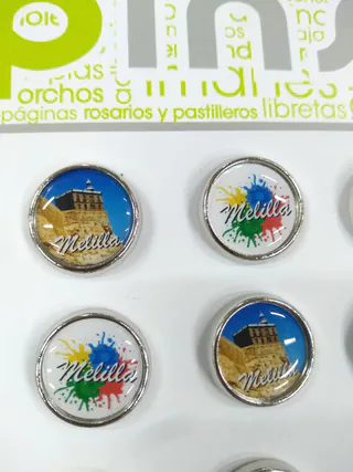 PIN METAL NIQUEL REDONDO