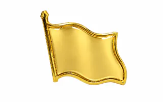 PIN COLOR ORO MOD. BANDERA