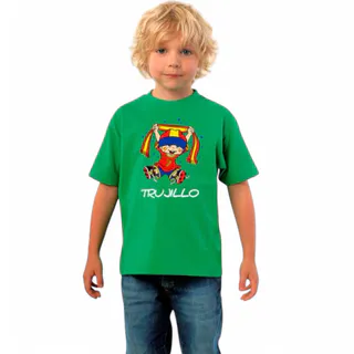 CAMISETA ALGODÓN ROLY NIÑO MOD.BEAGLE 150GRS