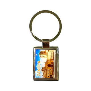 LLAVERO METAL RECTANGULAR CAJITA INDIVIDUAL