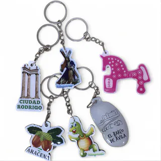 LLAVERO MADERA FORMA PERSONALIZADA