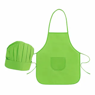 SET DELANTAL + GORRO INFANTIL