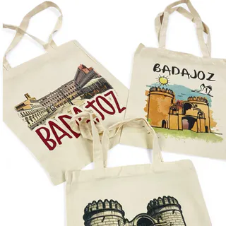 BOLSA  ALGODÓN NATURAL GRAB.DTF  280 GRS