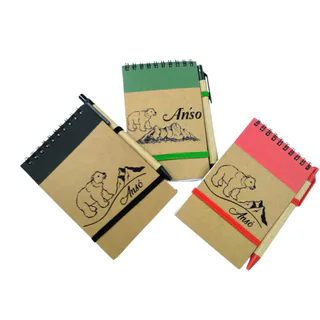 LIBRETA PEQUEÑA Y BOLÍGRAFO