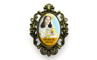 MEDALLA GRANDE ORO VIEJO