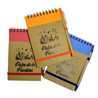 LIBRETA PEQUEÑA Y BOLÍGRAFO