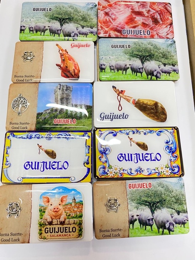 Imanes de resina temáticos de Guijuelo