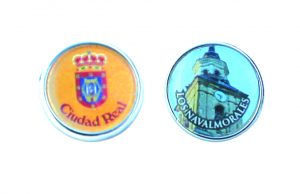 Pins redondos a color