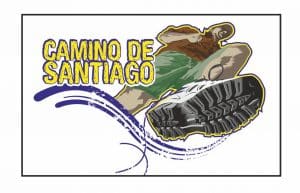 Imán ultrafino a todo color del Camino de Santiago