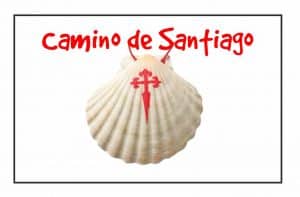 Imán ultrafino a todo color del Camino de Santiago