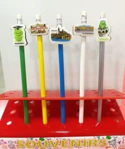 LÁPIZ CON ADHESIVO IMPRESO A TODO COLOR DE SALAMANCA