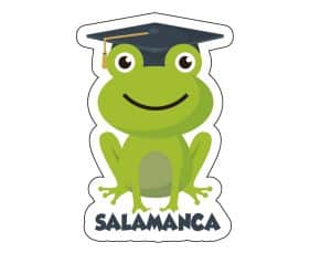LÁPIZ CON ADHESIVO IMPRESO A TODO COLOR DE SALAMANCA