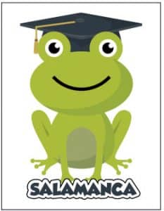 LLAVERO ACRÍLICO 2 CARAS CON IMÁGENES DE SALAMANCA