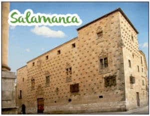 LLAVERO ACRÍLICO 2 CARAS CON IMÁGENES DE SALAMANCA